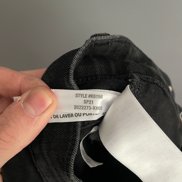 Madewell High Rise Denim Shorts in Lunar Wash Womens Size 23 - Picture 6 of 7